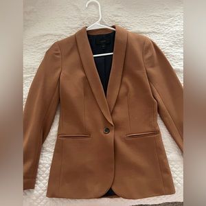 JCrew Blazer- Brown- Worn Once- Perfect Condition! Size 00